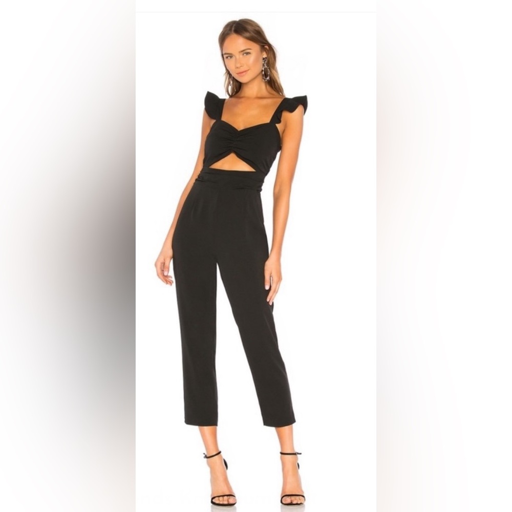 Lovers + Friends Black Knox Jumpsuit NWOT